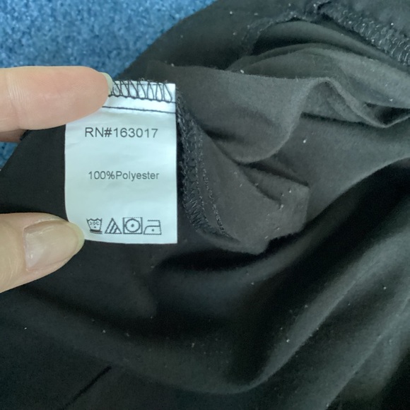 Princess Polly Black Pleated Trousers - sz 6 - Picture 5 of 8